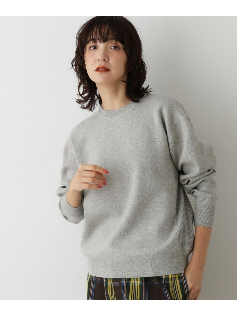 【SALE/10%OFF】【ユニセックス/洗える】コットンカシミヤブレンドセーター Dessin デッサン トップス ニット グレー ホワイト【RBA_E】【送...