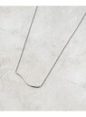 【SALE/36%OFF】【ステンレス】ニュアンスメタルバーネックレス grove グローブ アクセサリー・腕時計 ネックレス ゴールド シルバー【RBA_E】...