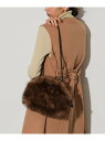【SALE/10%OFF】【LE VERNIS】Renard mini bag INDIVI インディヴィ バッグ ショルダーバッグ ブラウン ベージュ【RBA...