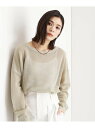 【SALE/30%OFF】ラメメッシュニット THE SHOP TK ザ ショップ ティーケー トップス ニット ブラウン ブラック【RBA_E】[Rakute...