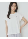 【SALE/20%OFF】《6色展開/S-3Lサイズ》フラワー刺繍Tシャツ【汗ジミ防止/吸水速乾/接触冷感/UVケア/洗濯機洗い可】 index インデックス ...