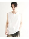 【SALE/40%OFF】【接触冷感/UVカット/抗菌】フレンドリークールノースリーブカットソー tk.TAKEO KIKUCHI ティーケータケオキクチ トッ...