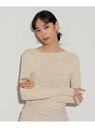 【SALE/20%OFF】シアースパンコールニット GALLEST インディヴィ トップス ニット パープル イエロー ホワイト【RBA_E】【送料無料】[Ra...