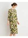 【SALE/50%OFF】【WEB限定/ジャージ素材】ホットハウス フローラル柄ワンピース LAURA ASHLEY ローラ アシュレイ ワンピース・ドレス そ...