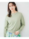 【SALE/60%OFF】【アンサンブル可能/洗える】リネン混ベーシックプルオーバー UNTITLED アンタイトル トップス ニット グリーン ネイビー イエ...