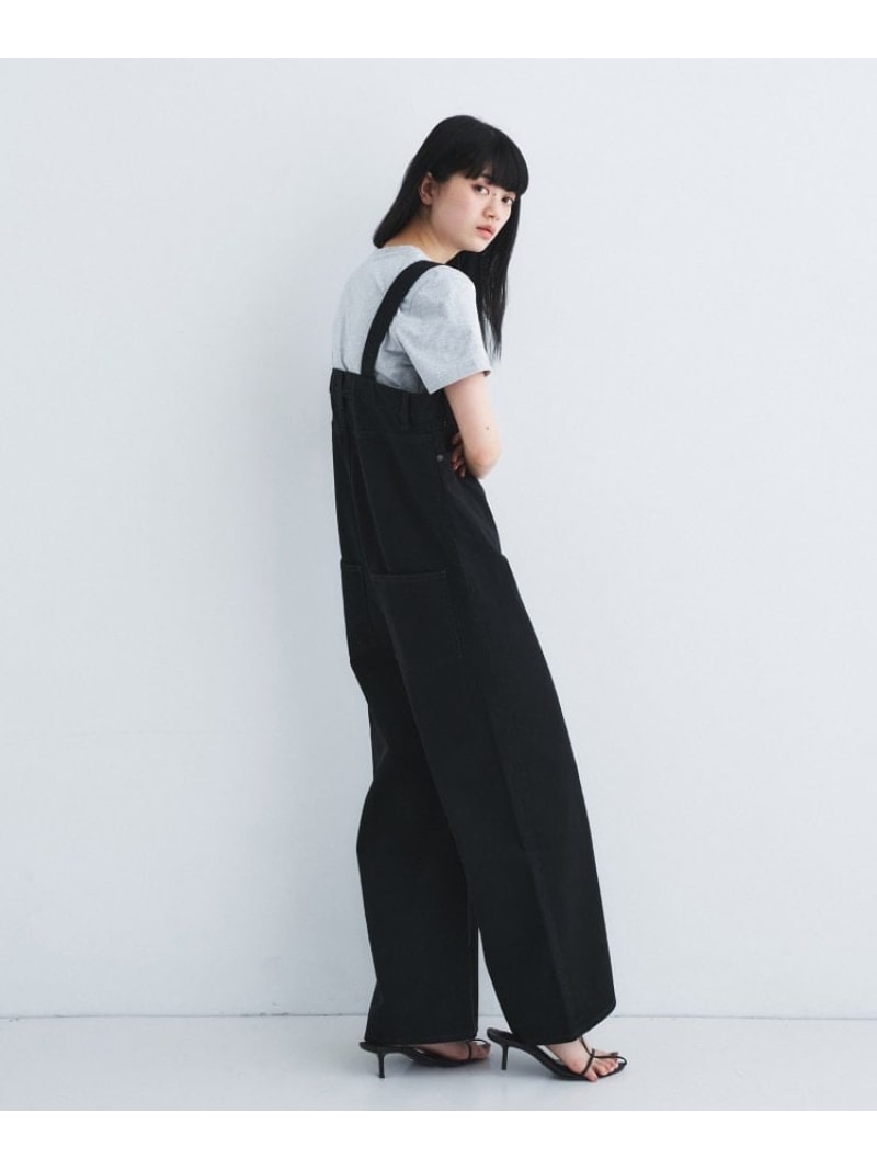 WORLD ONLINE STORE楽天市場店の【SALE／50%OFF】Le minor｜SALOPETTE CODE A コードエー オールインワン・オーバーオール オーバーオール・サロペット ブラック【RBA_E】【送料無料】[Rakuten Fashion]｜アングル3