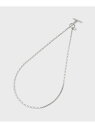 【SALE/50%OFF】アソートステンレスネックレスナロー tk.TAKEO KIKUCHI ティーケータケオキクチ アクセサリー・腕時計 ネックレス シルバ...