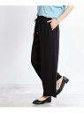 【接触冷感/マシンウォッシュ可/ウエスト総ゴム】ワイドシルエットパンツ Reflect リフレクト パンツ その他のパンツ ブラウン ブラック ピンク【送料無料...