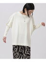 【SALE/50%OFF】ドルマンドッキングラメニット GALLEST インディヴィ トップス ニット ベージュ グリーン ホワイト ブラック【RBA_E】【送...