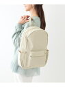 【SALE/35%OFF】【撥水】低反発ショルダーのリュック SHOO・LA・RUE シューラルー バッグ リュック・バックパック グレー ブラック ホワイト【...