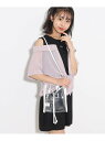 【SALE／60%OFF】ビニールポシェット PINK-latte ピンク ラテ バッグ ショルダーバッグ ホワイト ブラック【RBA_E】[Rakuten Fashion]