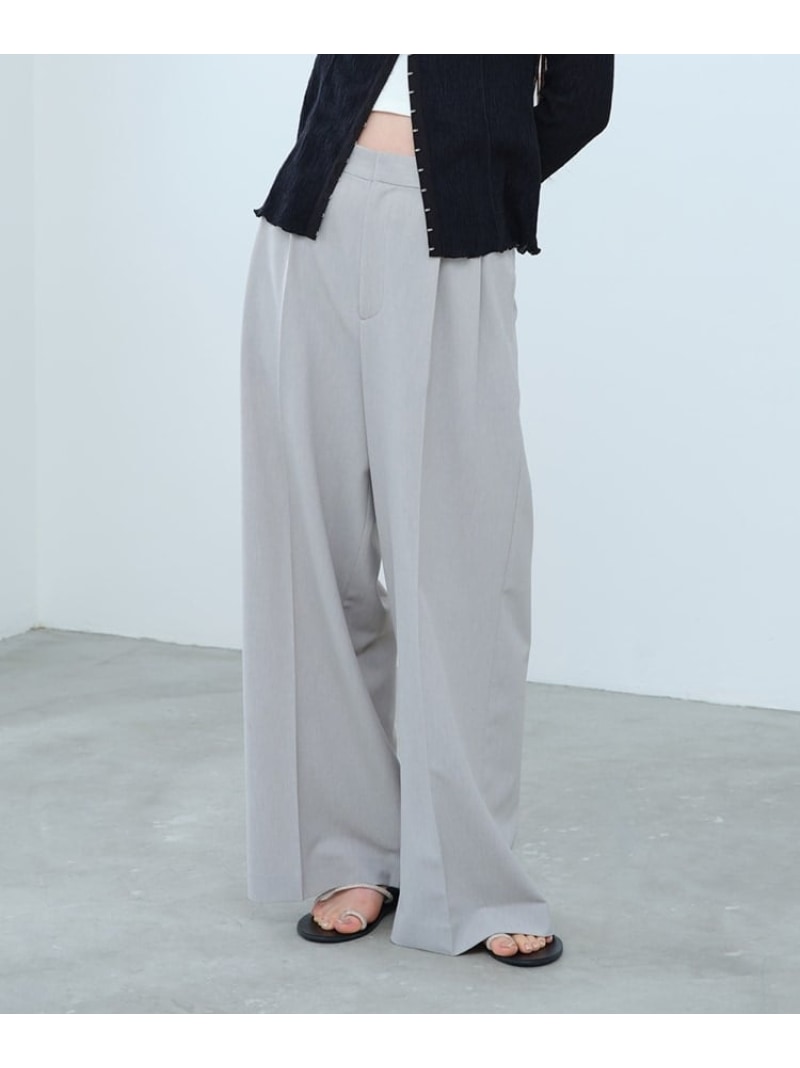 CODE A｜wide trousers DRESSTERIOR ドレステリア パンツ その他のパンツ グレー ブラック【送料無料】..