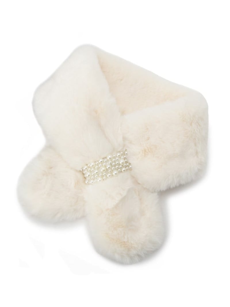 【SALE／10%OFF】ビジューフェイクファーティペット SHOO・LA・RUE シューラルー ファッション雑貨 マ..