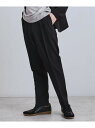 【セットアップ対応】360度ストレッチ スリムテーパードパンツ tk.TAKEO KIKUCHI ティーケータケオキクチ パンツ その他のパンツ ブラウン ブル...