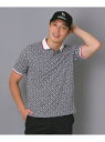 【新レーベル ADABAT NAVY】遮熱 フルールドリスポロシャツ adabat アダバット トップス ポロシャツ ブラック ホワイト【先行予約】*【送料無料...