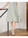【SALE/20%OFF】【夏SALE/マシンウォッシュ可/セットアップ可】フリュイドプリントスカート Reflect リフレクト スカート その他のスカート ...