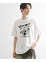 【SALE/51%OFF】パッチクロス刺繍Tシャツ tk.TAKEO KIKUCHI ティーケータケオキクチ トップス カットソー・Tシャツ ホワイト ネイビー...