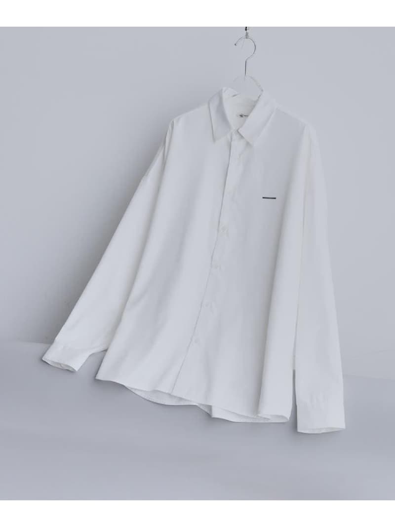 【選べる7色】オーバーとろみシャツ tk.TAKEO KIKUCHI ティーケータケオキクチ トップス シャツ・ブラウス ホワイト ブラウン グレー ブラック ネイビー グリーン【送料無料】[Rakuten Fashion]のサムネイル