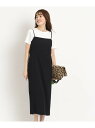 【SALE/50%OFF】【洗える/日本製/アジャスター付】キャミワンピース COUP DE CHANCE クード シャンス ワンピース・ドレス ワンピース ブ...