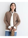 【SALE/60%OFF】【フォックス混】ラウンドネックヘアリーニット INDIVI インディヴィ トップス ニット ブラウン ベージュ ネイビー【RBA_E】...