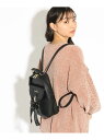 【SALE／10%OFF】ビッグリボン付きミニリュック PINK-latte ピンク ラテ バッグ リュック・バックパック ブラック ホワイト グリーン ブラウン ピンク パープル【RBA_E】【送料無料】[Rakuten Fashion]