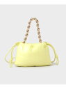 【SALE/19%OFF】【LE VERNIS】パッファーミニバッグ INDIVI インディヴィ バッグ ハンドバッグ パープル イエロー ベージュ【RBA_E...