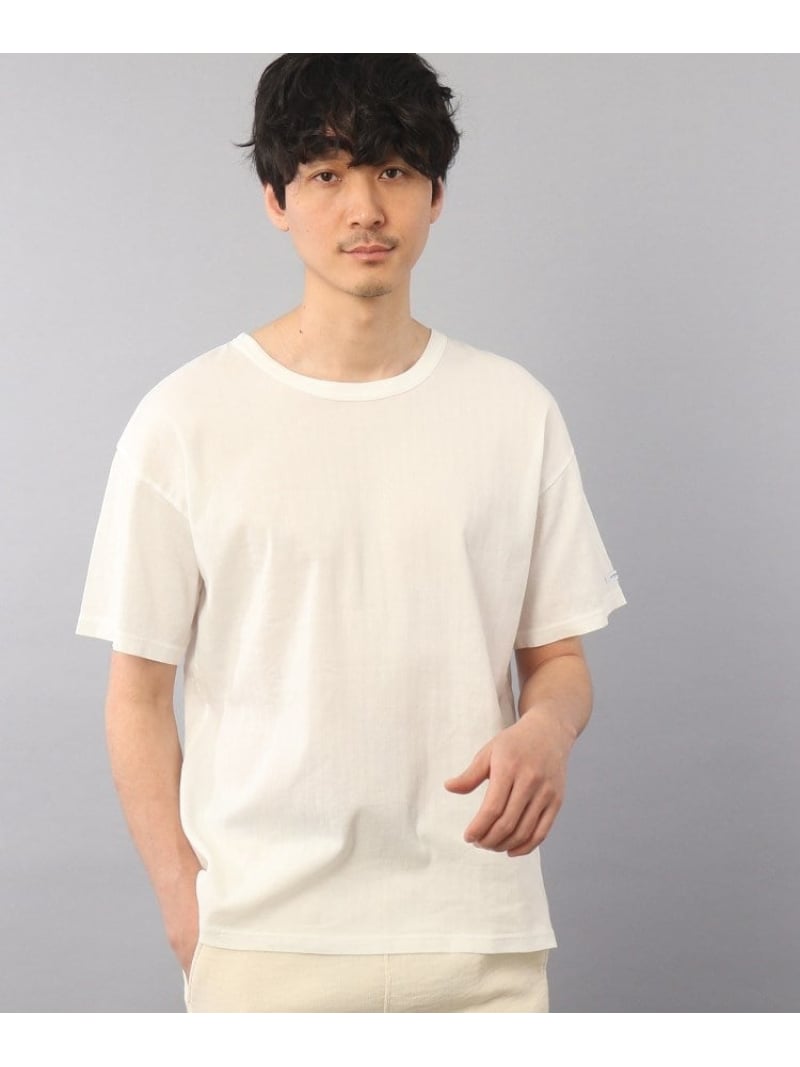 【ビワコットン】 レギュラーTシャツ TAKEO KIKUCHI タケオキクチ インナー・ルームウェア パジャマ ホワイト グレー ブラック ネイビー【先行予約】*【送料無料】[Rakuten Fashion]