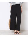 【SALE/15%OFF】【洗える】ストレッチセミワイドパンツ Dessin デッサン パンツ その他のパンツ グレー ブラック グリーン【RBA_E】【送料無...