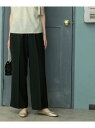 《丈が選べる/SS-LLサイズ》美脚ストレッチイージーワイドパンツ/セットアップ対応【防シワ/洗濯機洗い可/抗ピル】 OPAQUE.CLIP オペークドットクリ...