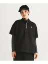 【SALE/60%OFF】【撥水加工/防風】キルト素材 半袖ベスト adabat アダバット トップス カットソー・Tシャツ ブラウン ブラック【RBA_E】【...