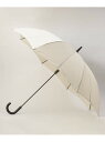 アンブレラ 62cm グレージュ 長傘 <Shupatto シュパット> 212 KITCHEN STORE トゥーワントゥーキッチンストア ファッション雑貨 ...