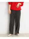 【SALE/20%OFF】圧縮ジャージ柄アソートワイドイージーパンツ THE SHOP TK ザ ショップ ティーケー パンツ その他のパンツ グレー ブラック...