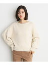 【SALE/40%OFF】【@BAILA掲載】スパンコールフェザーニット/洗濯機OK THE SHOP TK ザ ショップ ティーケー トップス ニット ホワイ...