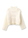【SALE/40%OFF】muller of yoshiokubo(ミュラーオブヨシオクボ) DRESSTERIOR ドレステリア トップス ニット ホワイト【...