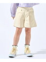 【SALE/20%OFF】【130-150cm】ハートモチーフに心ときめく ハイウエストショートパンツ SHOO・LA・RUE シューラルー パンツ その他のパ...