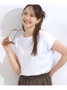【SALE/20%OFF】【ひんやり/洗える/S-LL】総針フレンチニット SHOO・LA・RUE シューラルー トップス ニット ホワイト レッド ネイビー ...