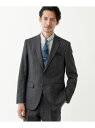 【THE FLAGSHIP】矢絣 ストライプ スーツ TAKEO KIKUCHI タケオキクチ スーツ・フォーマル セットアップスーツ ネイビー グレー【送料無...