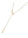 【SALE/30%OFF】【夏SALE/スライド式/長さ調節可】Y字デザインネックレス Reflect リフレクト アクセサリー・腕時計 ネックレス ゴールド【...