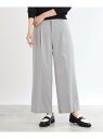 【SALE/60%OFF】【夏SALE/手洗い可】ワイドストレートパンツ Reflect リフレクト パンツ その他のパンツ ブラック グレー ネイビー ブラウ...