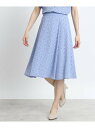 【SALE/70%OFF】【SALE/手洗い可/セットアップ可能】ヨット柄プリントスカート Reflect リフレクト スカート ロング・マキシスカート ブルー...