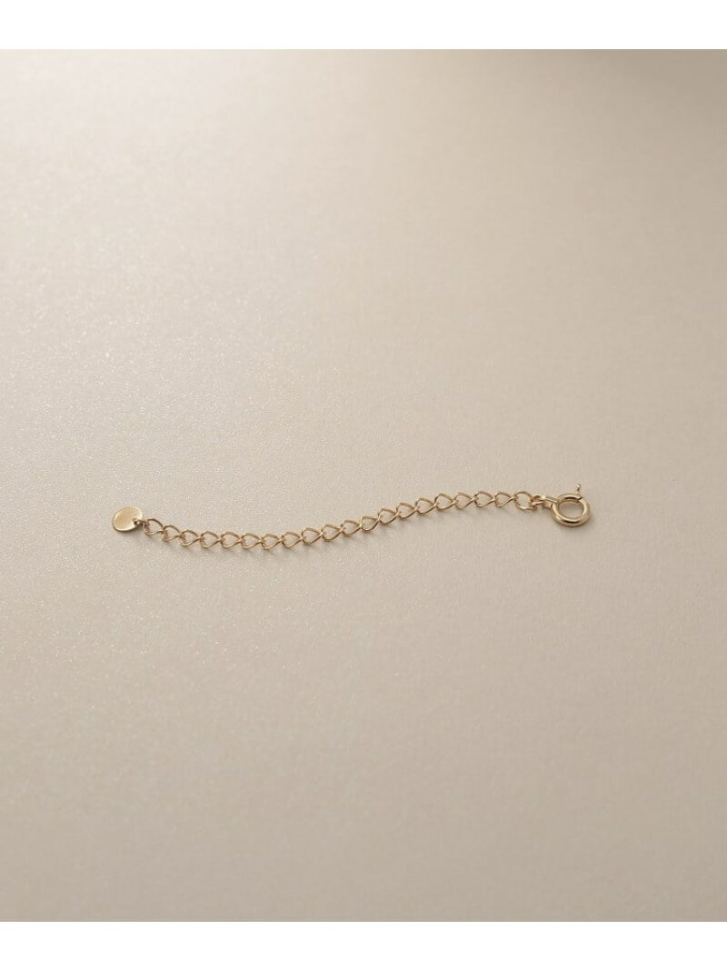 K18ラウンドプレート アジャスター COCOSHNIK ココシュニック アクセサリー・腕時計 その他のアクセサリー・腕時計 イエロー【送料無料】[Rakute...