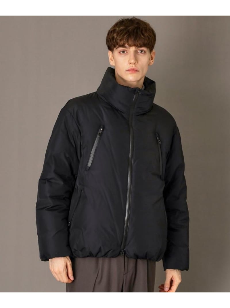【700フィルパワー/高品質ダウン】ファンクショナル ハイネックダウン DRESSTERIOR ドレステリア ジャケット・アウター ダウンジャケット・ダウンベスト ブラック【送料無料】[Rakuten Fashion]