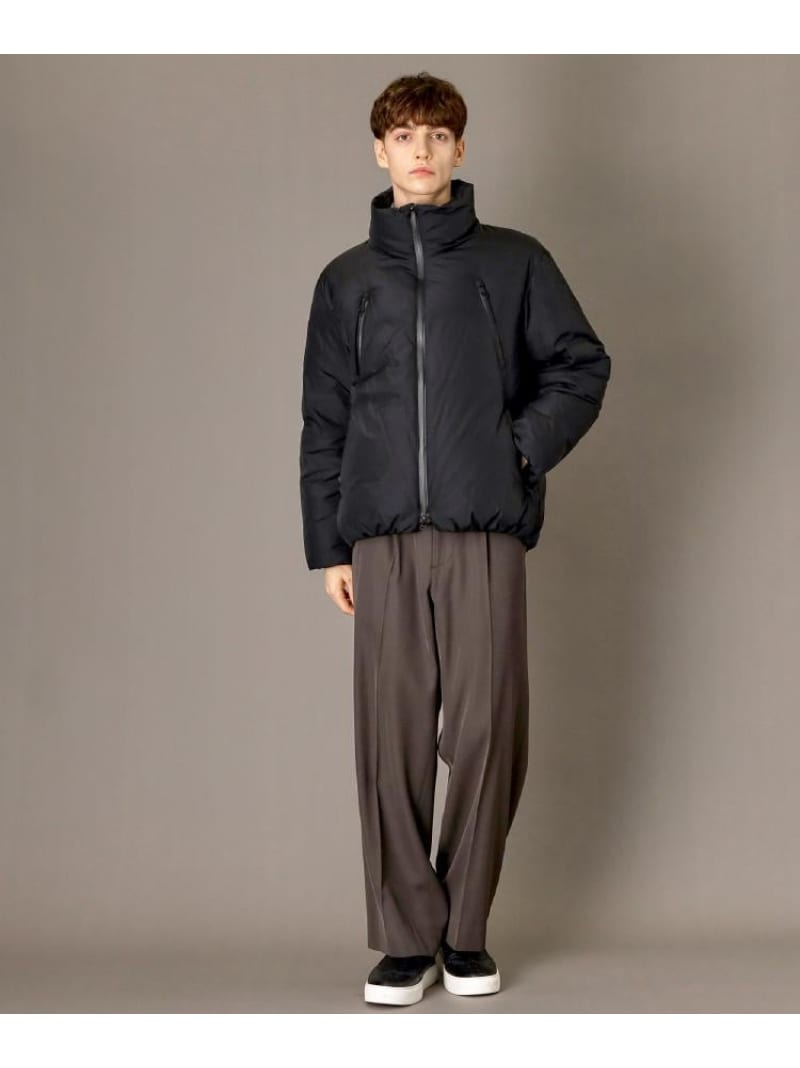 【700フィルパワー/高品質ダウン】ファンクショナル ハイネックダウン DRESSTERIOR ドレステリア ジャケット・アウター ダウンジャケット・ダウンベスト ブラック【送料無料】[Rakuten Fashion]