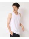 【SALE/20%OFF】フライスタンクトップ Dessin デッサン トップス ノースリーブ・タンクトップ ネイビー ブラック ホワイト【RBA_E】[Rak...