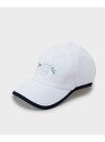 【SALE/50%OFF】ラウンディッシュイヤーカーブキャップ adabat アダバット 帽子 キャップ ネイビー ブルー ホワイト ピンク【RBA_E】【送料...