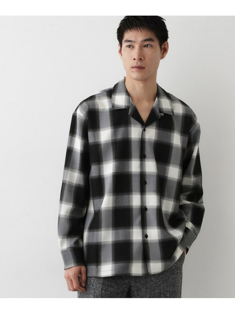 チェックシャツ Dessin デッサン トップス シャツ・ブラウス ブラック【送料無料】[Rakuten Fashion]のサムネイル