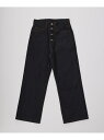 【SALE／10%OFF】K'Project by あゆた Classic Star Wide Denim Pants tk.TAKEO KIKUCHI ティーケータケオキクチ パンツ ジーンズ・デニムパンツ ブルー【RBA_E】【送料無料】[Rakuten Fashion]