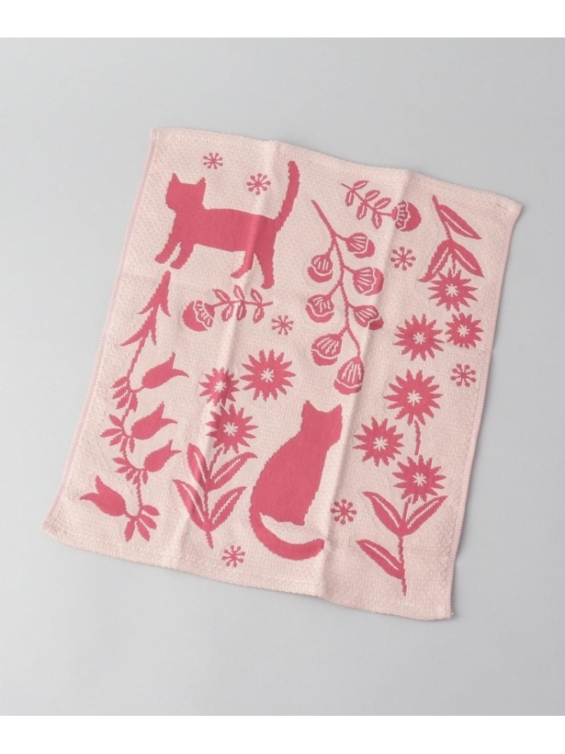 キャリーヌ クロスタオル PK 212 KITCHEN STORE トゥーワントゥーキッチンストア インテリア・生活雑貨 トイレ用品・バス用品 レッド[Rakuten Fashion]