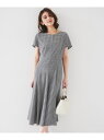 【SALE/30%OFF】【きれいめ/洗える/夏ワンピ】ジオメトリック柄ワンピース UNTITLED アンタイトル ワンピース・ドレス その他のワンピース・ドレ...