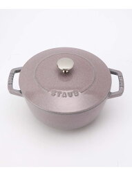 STAUB ストウブ Wa-NABE L 20cm シフォンローズ 212 KITCHEN STORE トゥーワントゥーキッチンストア 食器・調理器具・キッチン用品 その他の食器・調理器具・キッチン用品 レッド【送料無料】[Rakuten Fashion]